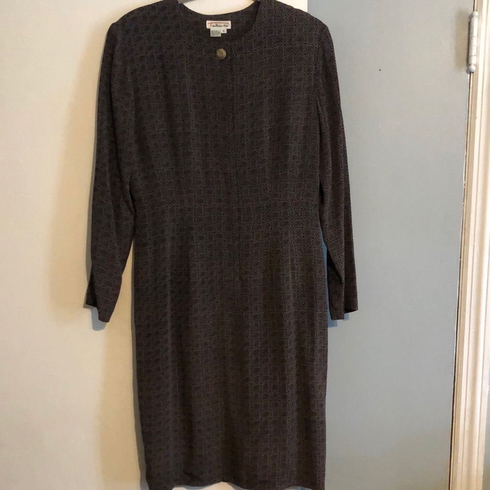 Talbots 100% silk dress size 10